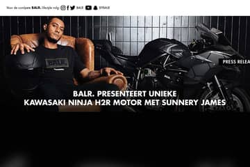 PERSBERICHT: BALR. Presenteert Kawasaki Ninja H2R Motor