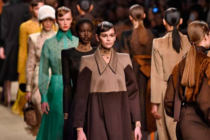 Meanwhile, in Milan: Karl Lagerfeld's Final Fendi Show Goes On