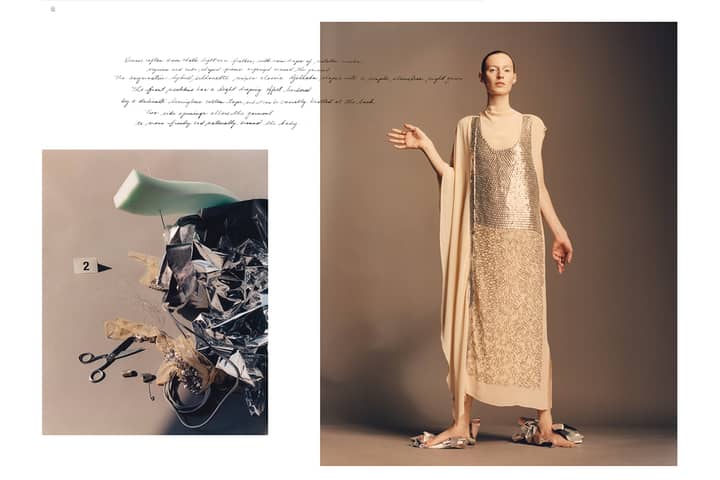 Zara presenta su nueva colección “Atelier” vestido de Marta Ortega del desfile Dior)