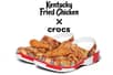 KFC launches clogs in partnership with Crocs