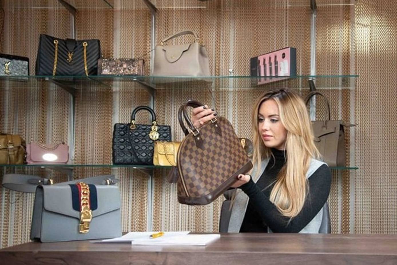 Louis Vuitton Authenticated Chelsea Handbag