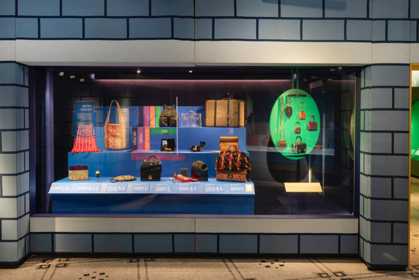 Victoria and Albert Museum reopens with 'Bags: Inside Out' exhibition
