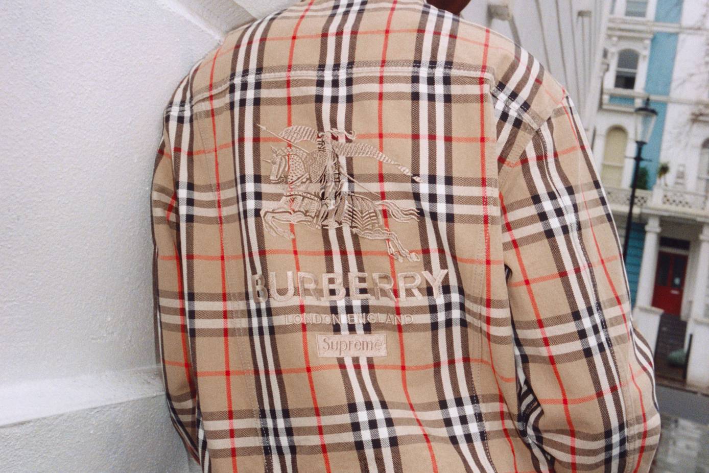 Supreme collaborates with Burberry for its Spring 2022 Collection