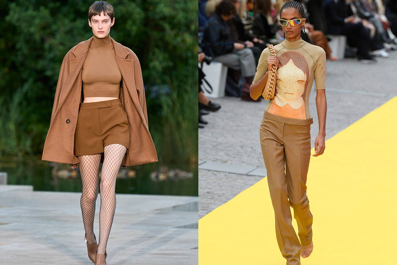 Michael Kors Collection's Tonal FW'22 Show Was Anything But Beige