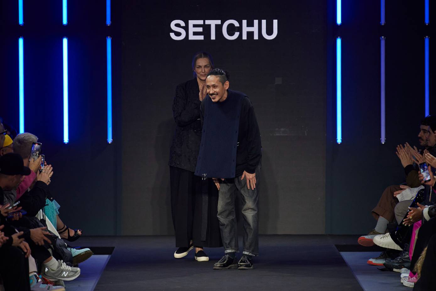 Vestiaire Collective - Satoshi Kuwata of @setchu.official is the winner of  the LVMH Prize for Young Designers. With Setchu—Japanese for  “compromise”—Kuwata blends cultures and genders through simple, functional  garments all crafted 