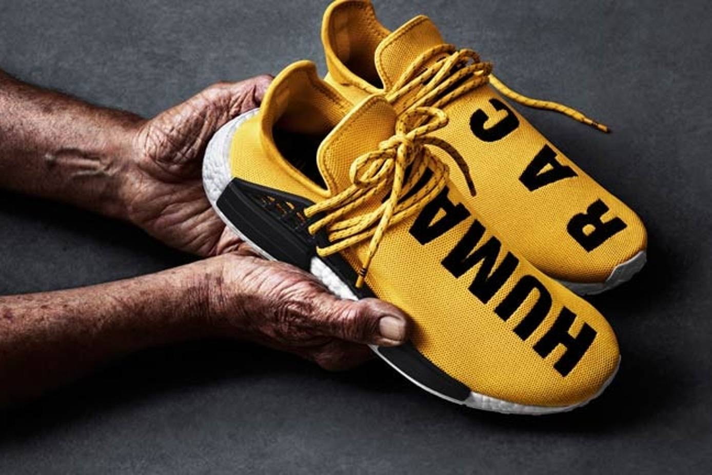 Un vistazo: Las zapatillas deportivas Pharrell Williams NMD para Adidas Originals