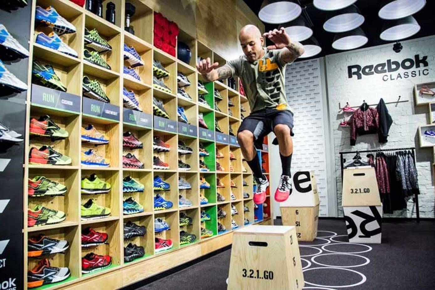 Reebok open 500 FitHub stores in China by 2020