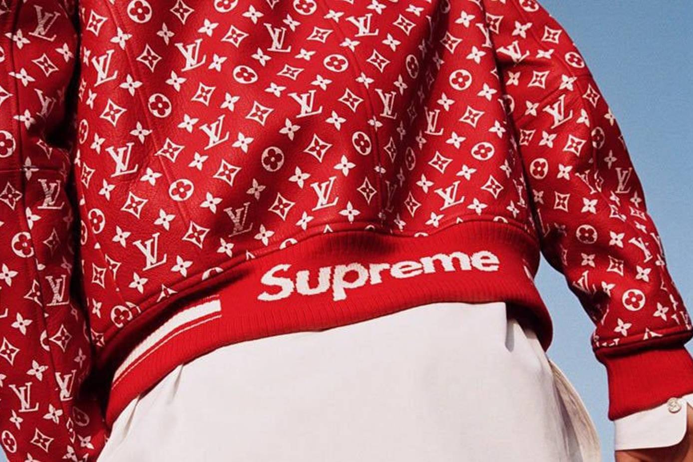 What happened during the launch of Supreme x Louis Vuitton pop-up