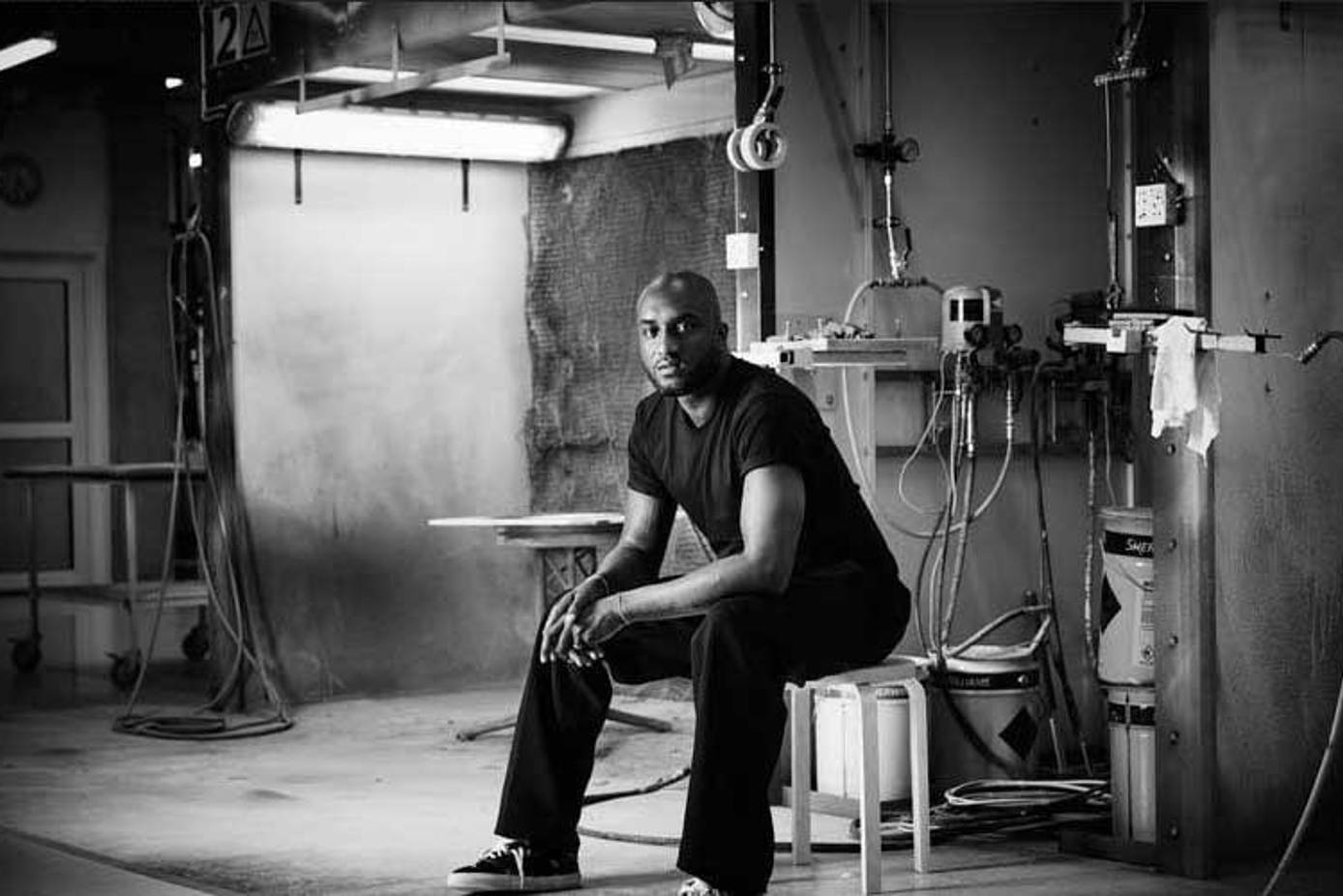Kanye West's muse designer Virgil Abloh debuts at Paris Fashion