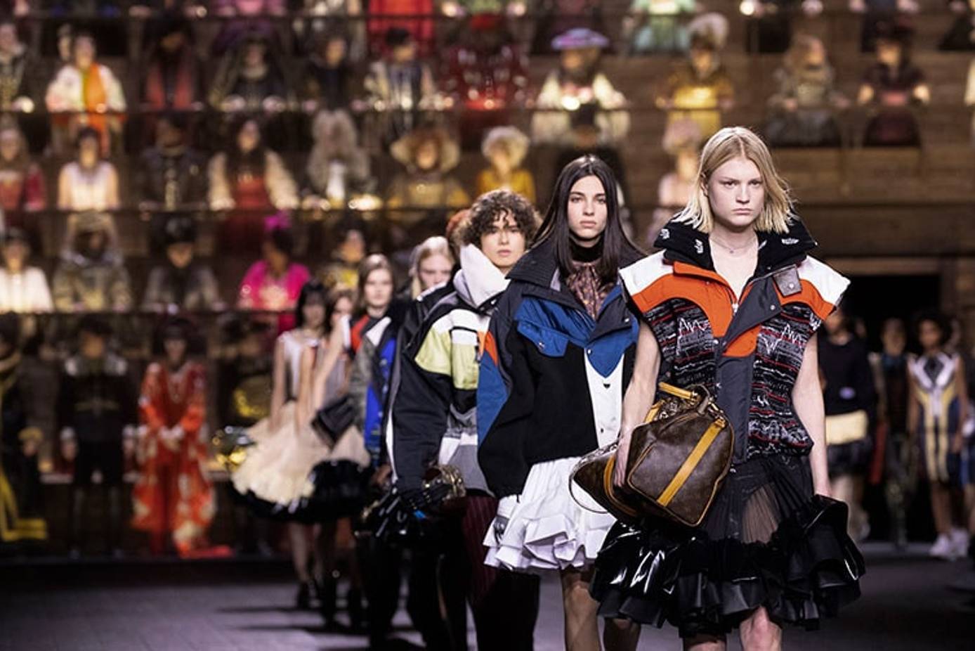 Nicolas Ghesquière Closes Paris Fashion Week With A Spectacular Louis  Vuitton Costume Drama