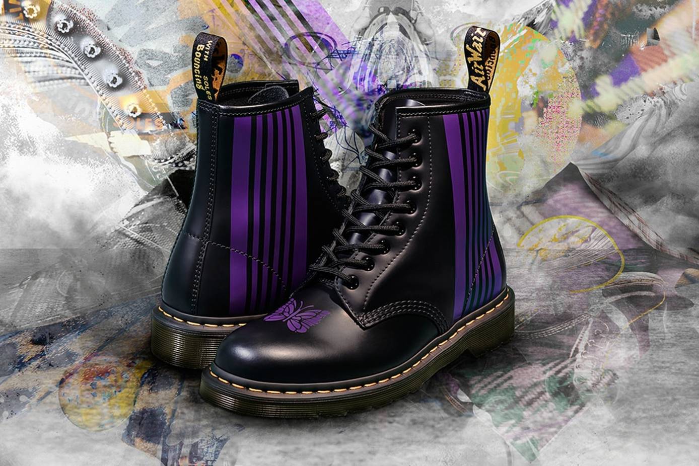 Dr. Martens collaborates with Needles for remastered collection