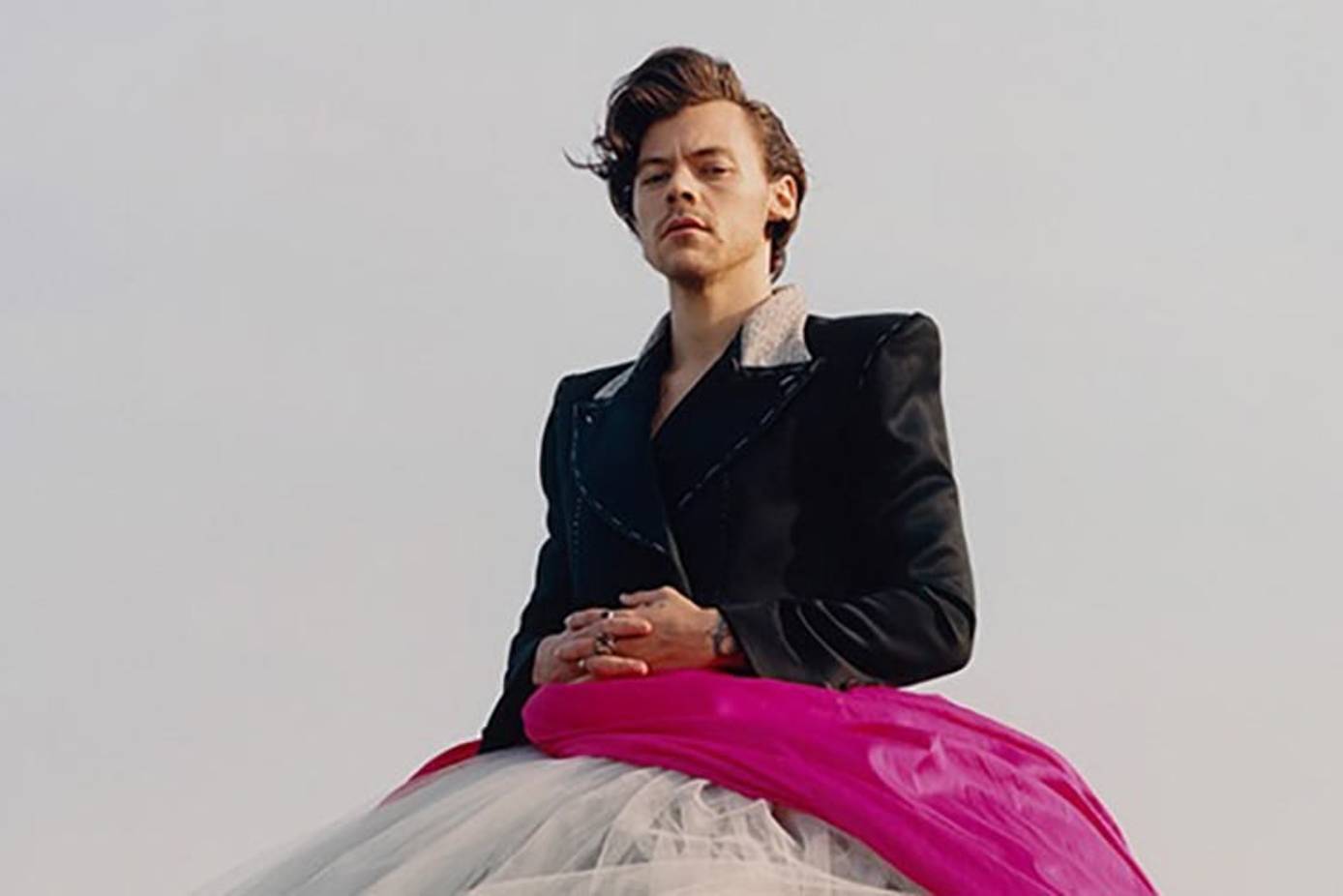 Behind The Scenes On Harry Styles' Brit Awards 2020 Outfit, British Vogue