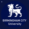 Logo Birmingham City University  Faculty of Arts, Design and Media