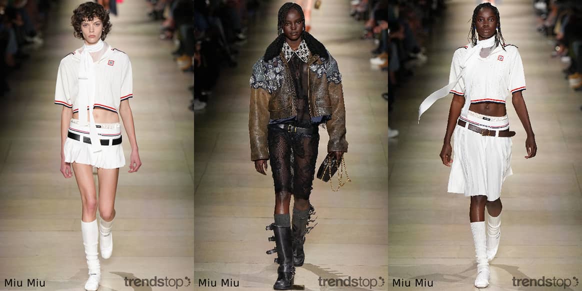 Paris fashion week FW22 trends on the catwalks