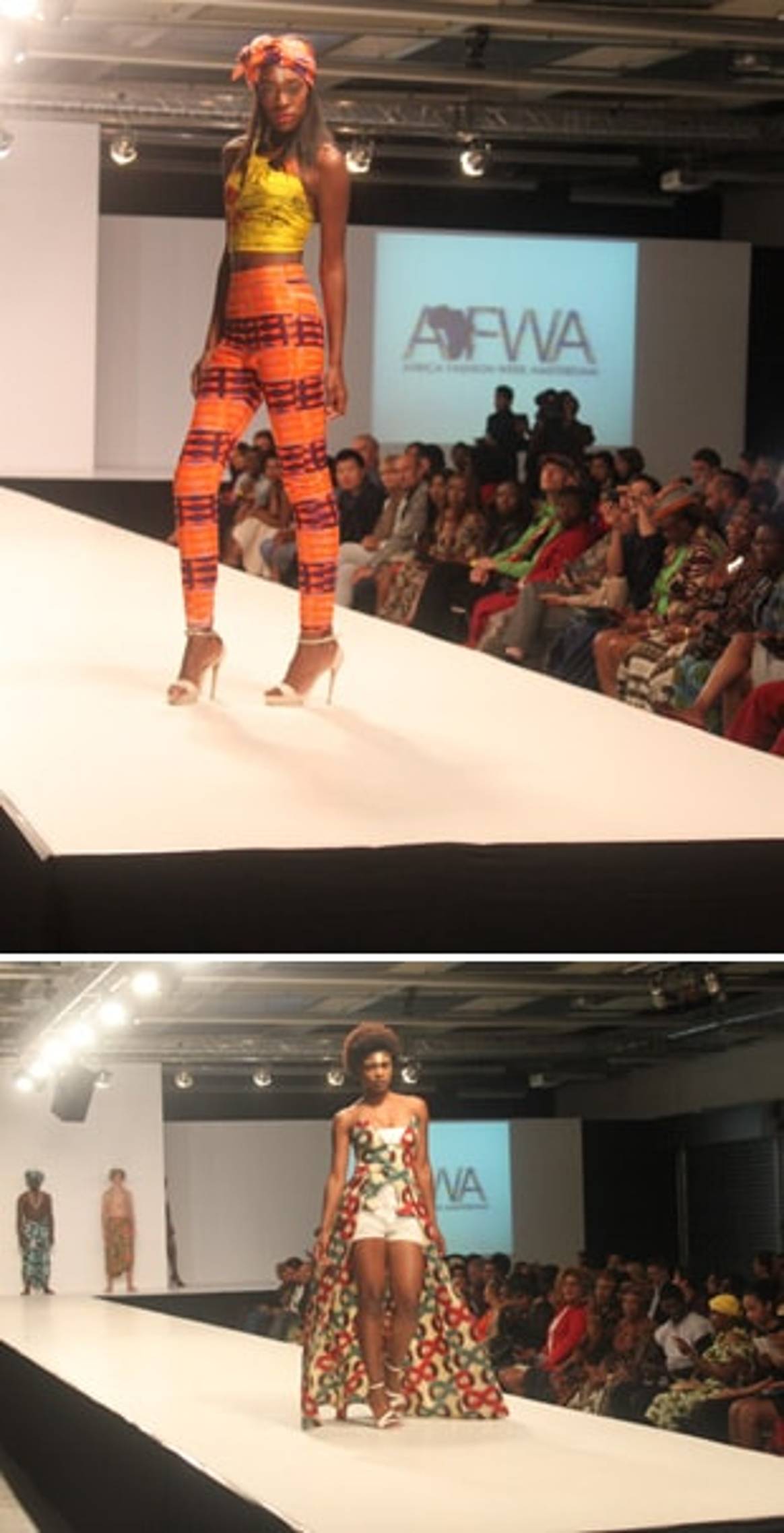 Eerste editie Africa Fashion Week kleurrijk maar rustig