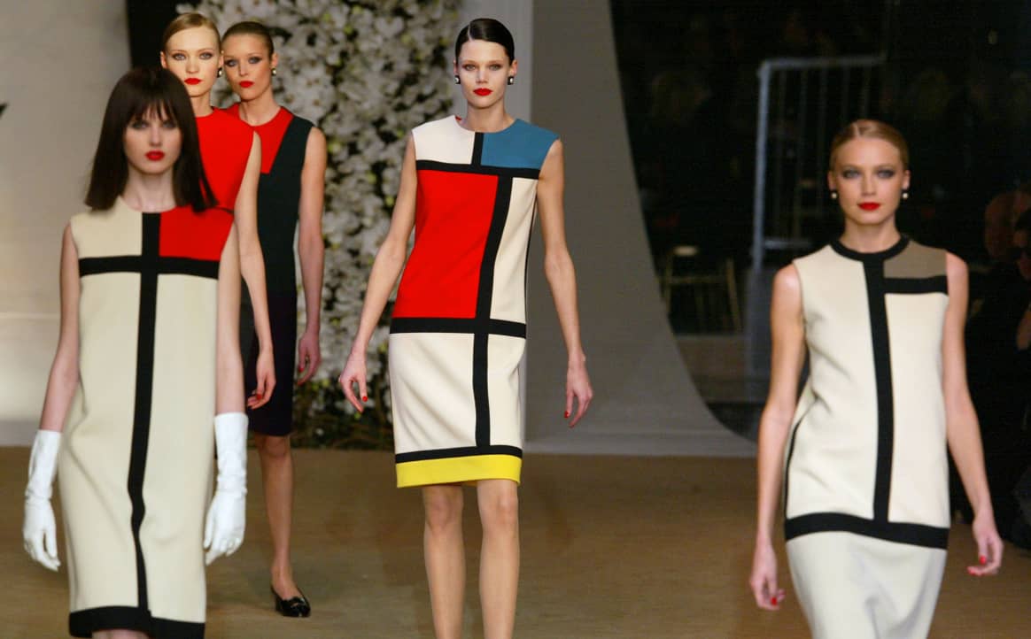 Yves Saint Laurent's Piet Mondrian dress