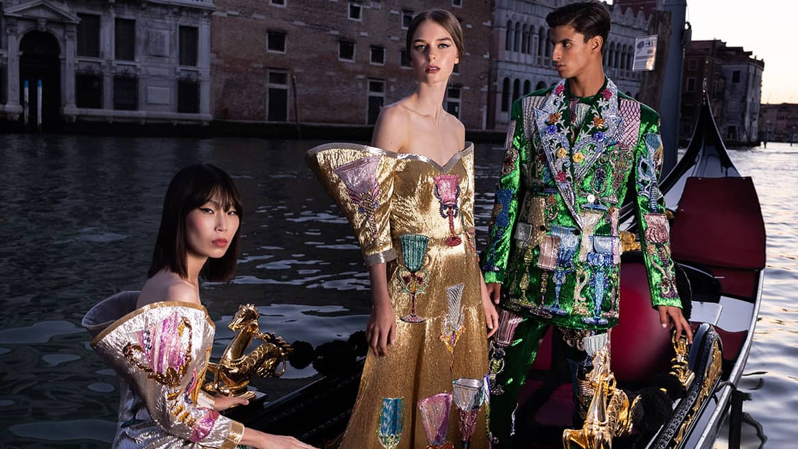 Photo Credits: Collezione Genesi, colección phygital de criptoactivos NFT y prendas físicas diseñada por Dolce&Gabbana para UNXD.