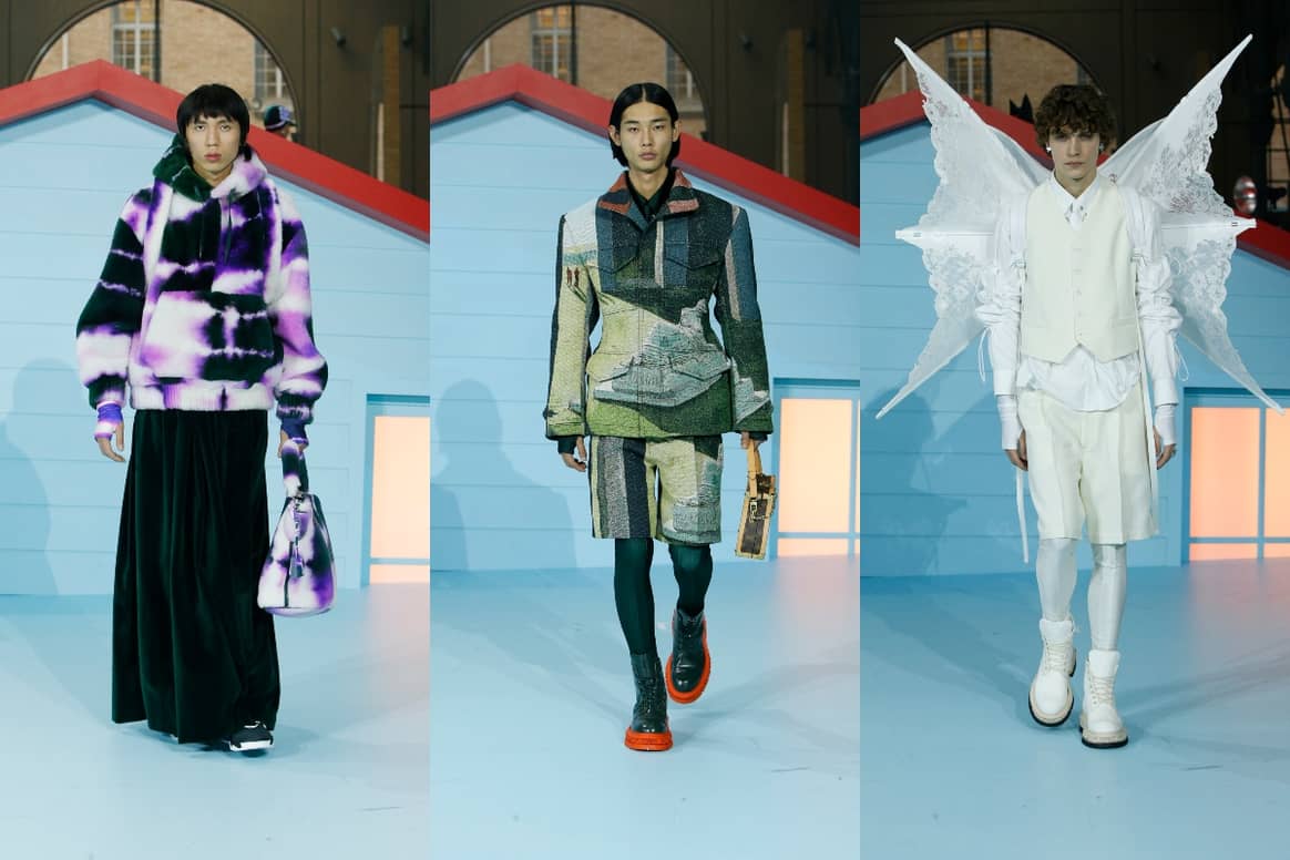 The Louis Vuitton Fall Winter 2022 Menswear Collection Cements