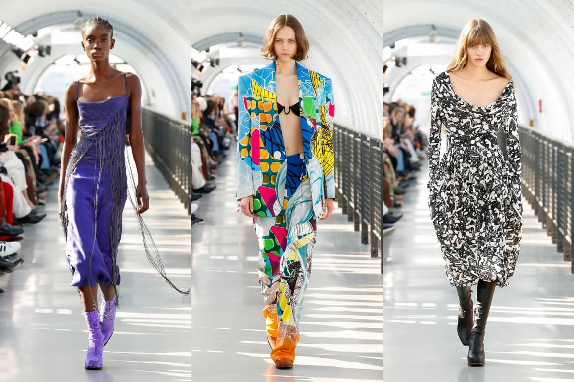 Stella McCartney show featured 'upcycled' clothes during Paris