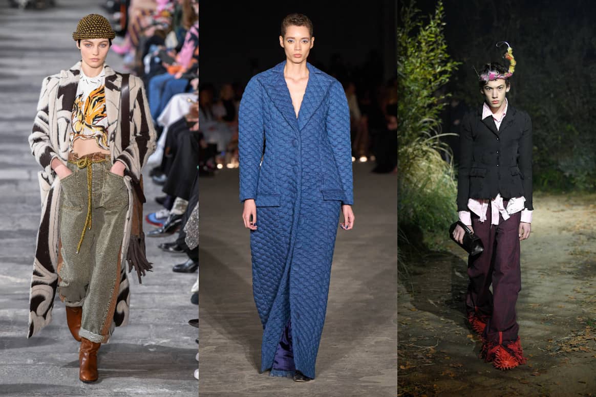 (From left) Image: Etro AW22, Christian Siriano AW22, Marni AW22 - all courtesy of CatwalkPictures