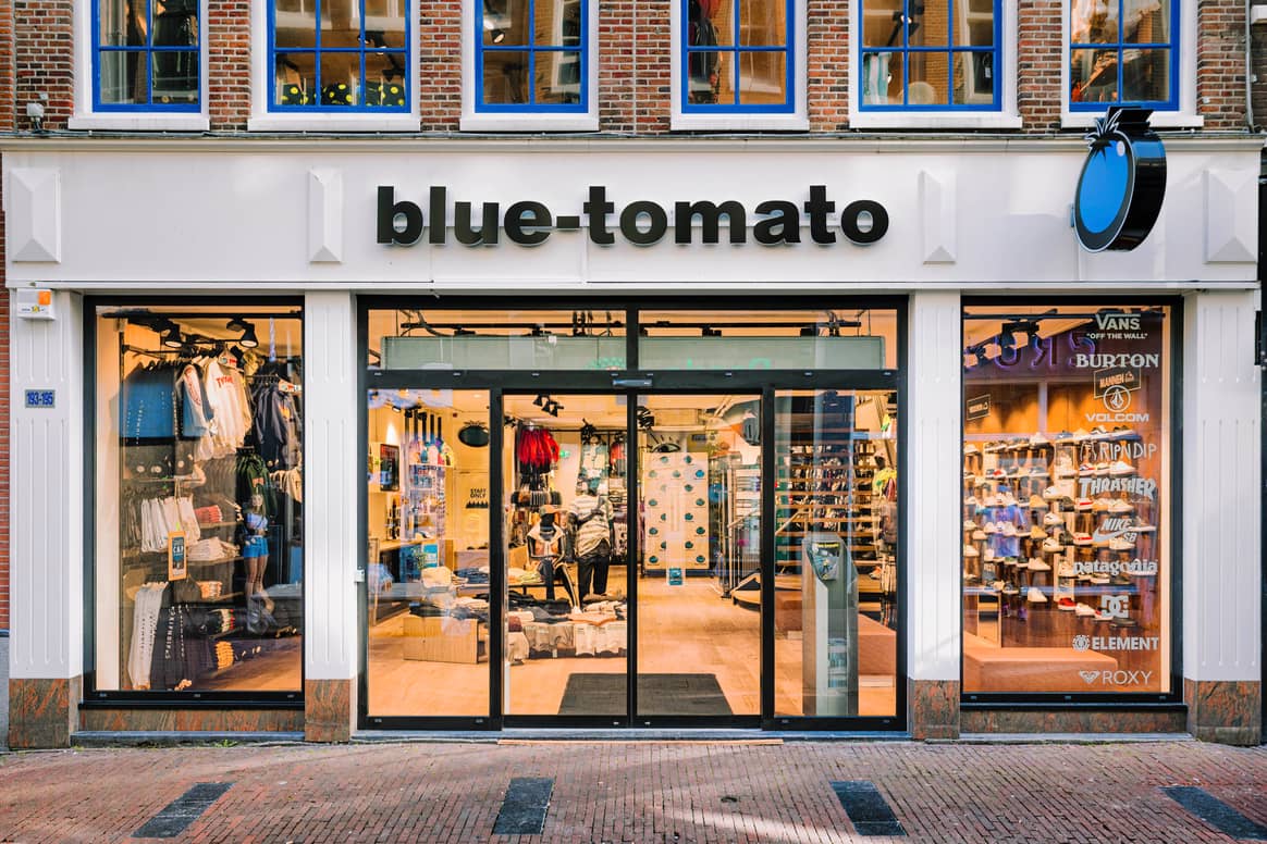Blue Tomato Store in Amsterdam