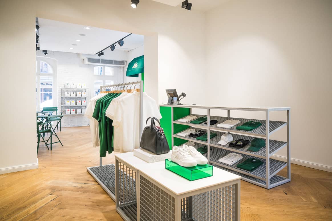 Lacoste concept store in Berlin