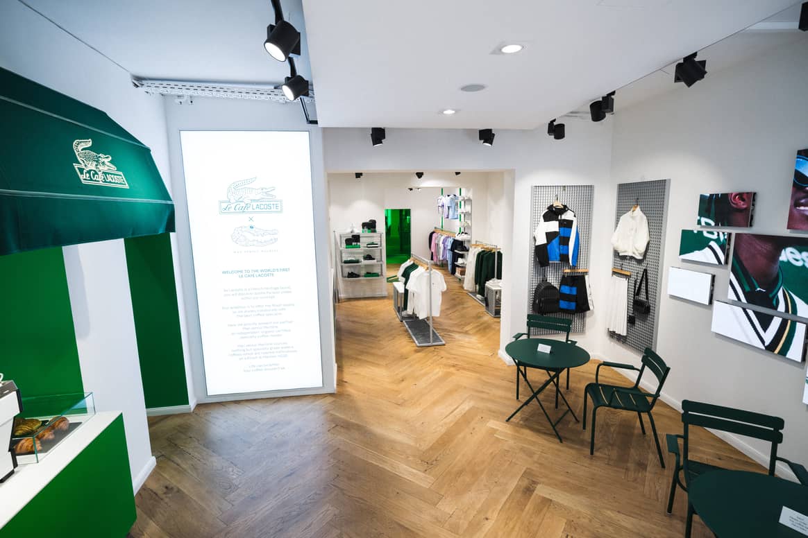 Lacoste concept store in Berlin