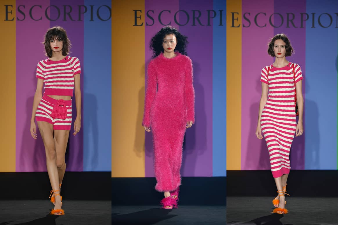 Imágenes de Escorpion SS23 en 080 Barcelona Fashion Week, por cortesía de la organización