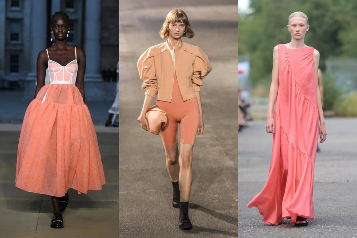 SS23 Collections. (From left) Image: Erdem, Issey Miyake, Rabens Saloner