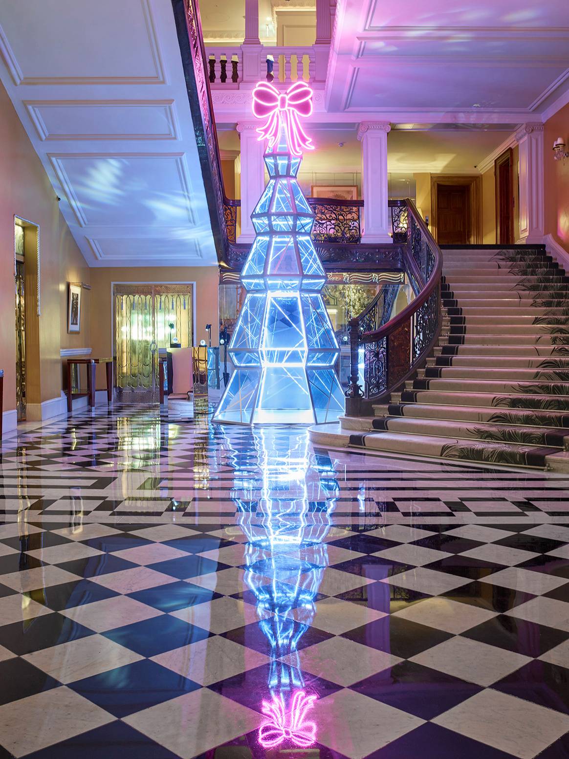 Claridge's unveils 2022 designer Christmas tree