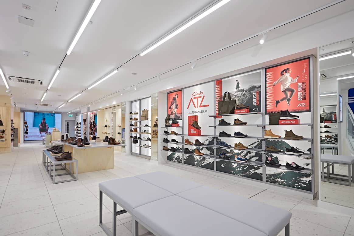 Clarks unveils new Modern Workshop retail concept
