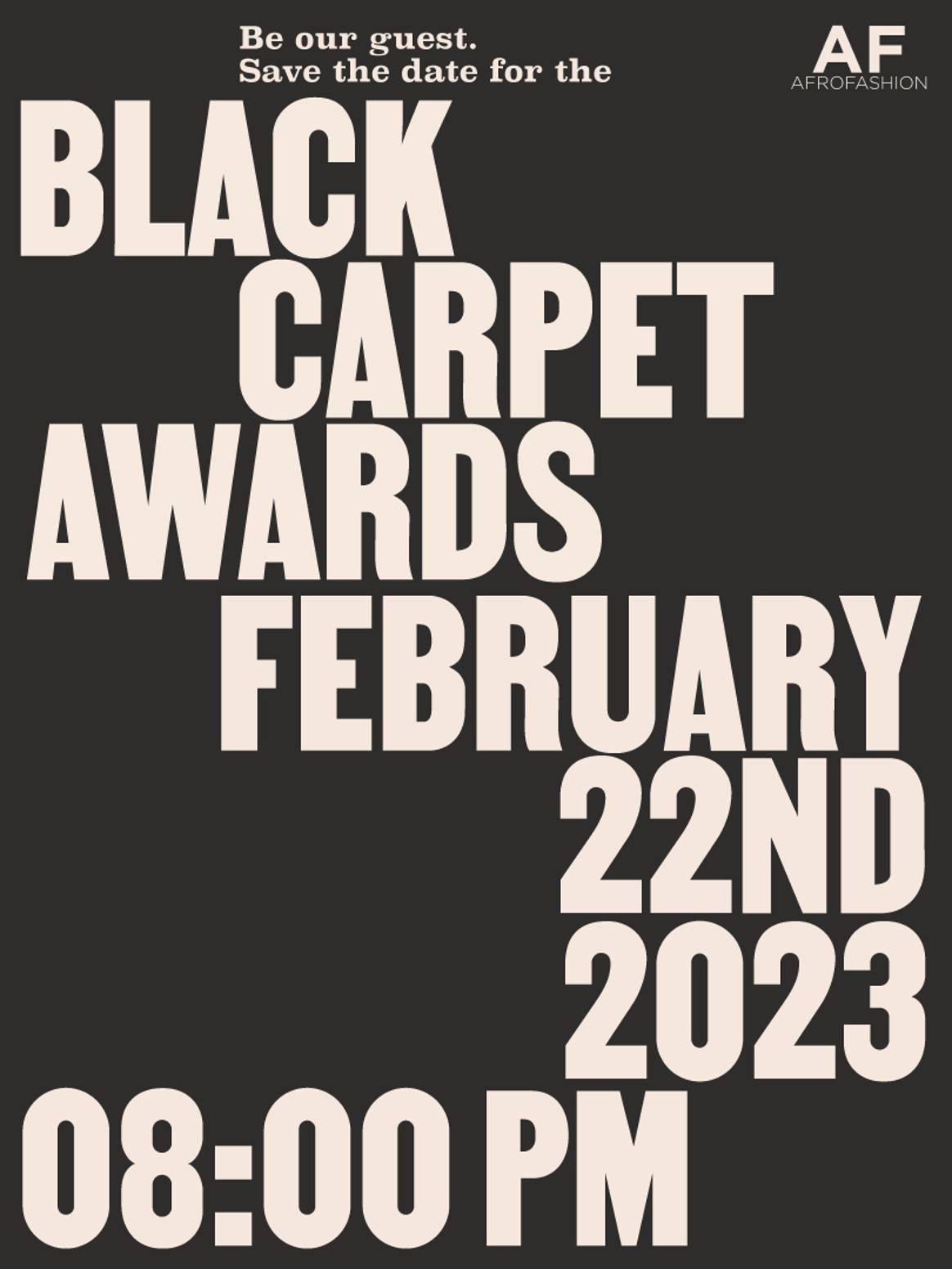 Black Carpet Awards 2023. Image: Afro Fashion Association