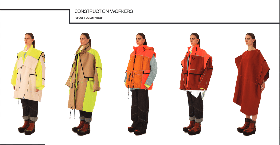 Outerwear graduate collection by Carmen Gama. Images courtesy of Carmen Gama.