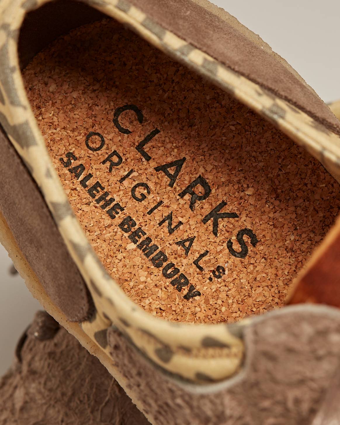 Image: Clarks; Clarks Original x Salehe Bembury ‘Mud Moss Lugger’