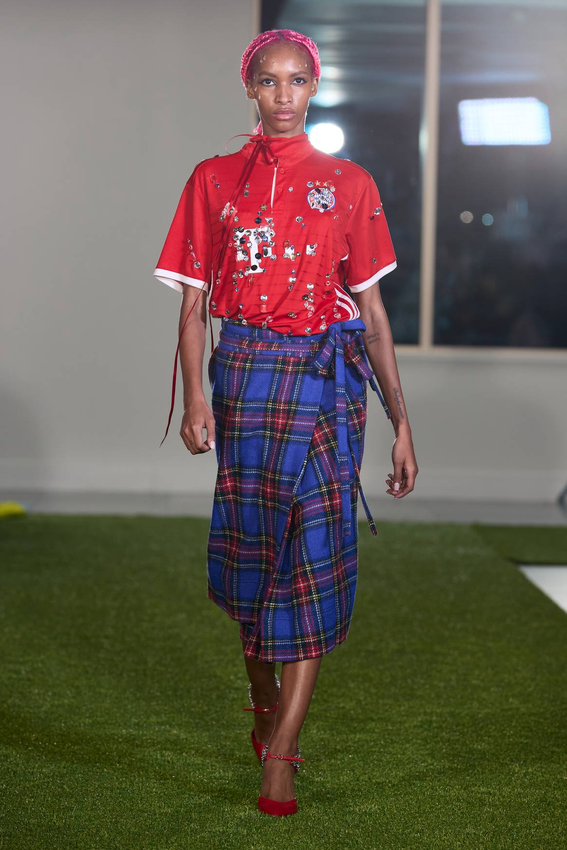 Image: Patrick McDowell; 'Cinderella Shall go to the Football' AW23