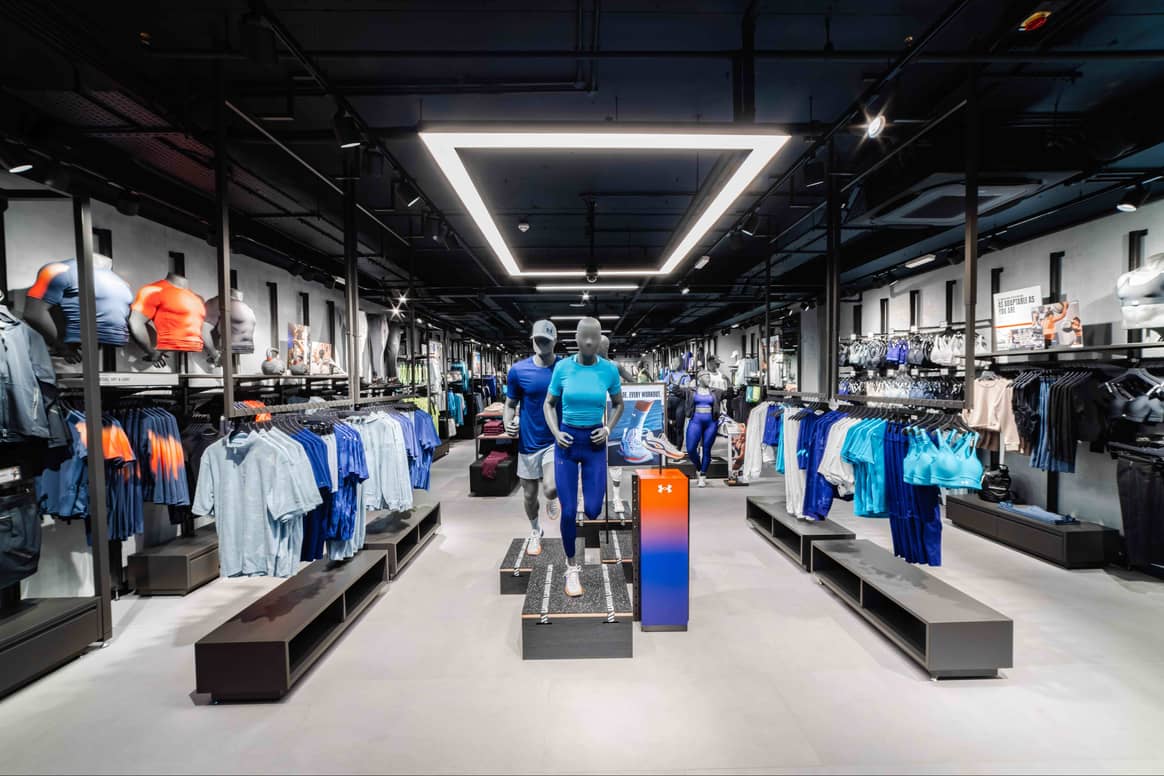 Under Armour UK Brand House, store opening at Liverpool One. Image: Liverpool One