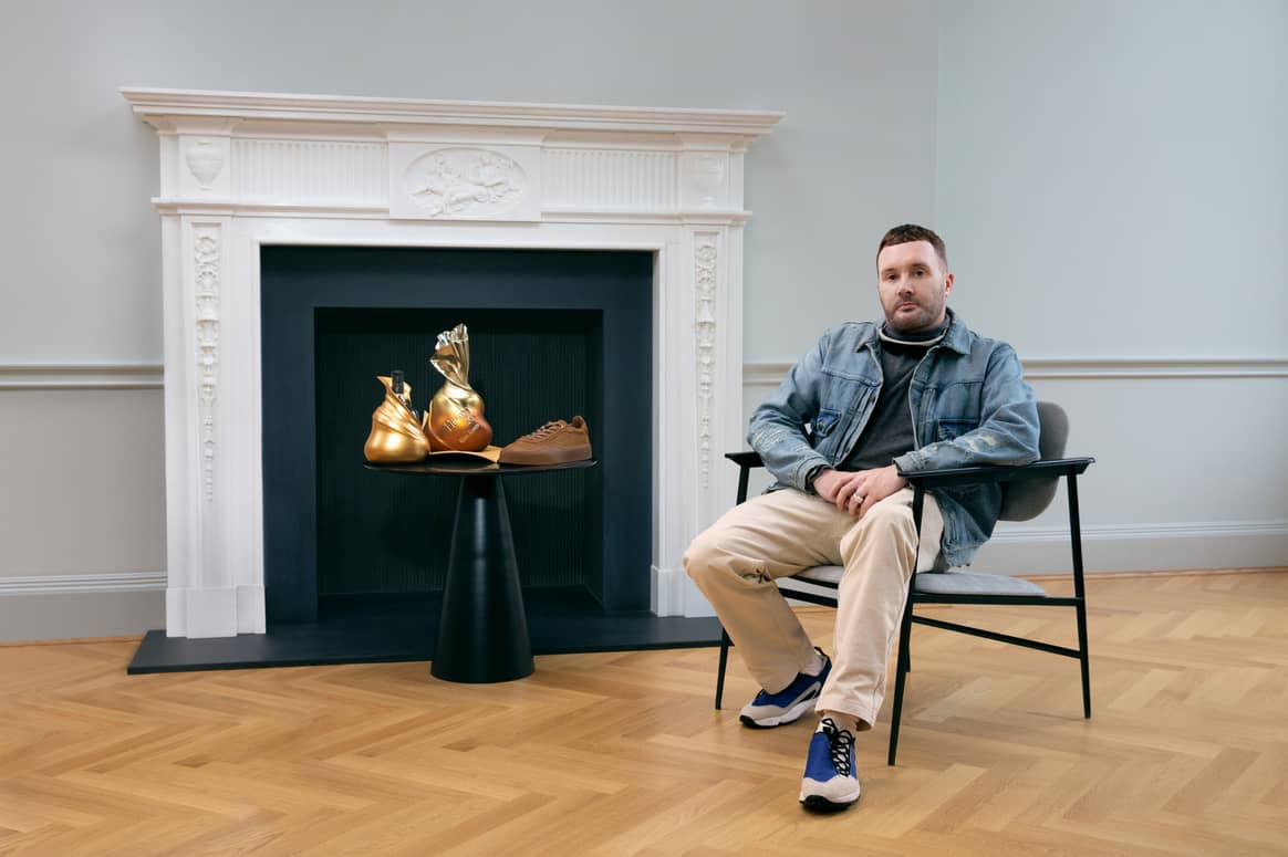 Kim Jones collaborates with Hennessy X.O on exclusive sneakers