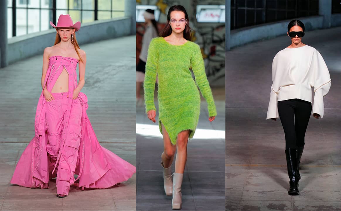 Cortesía de Portugal Fashion. De izquierda a derecha: Marques Ameida, Bloke, Davii