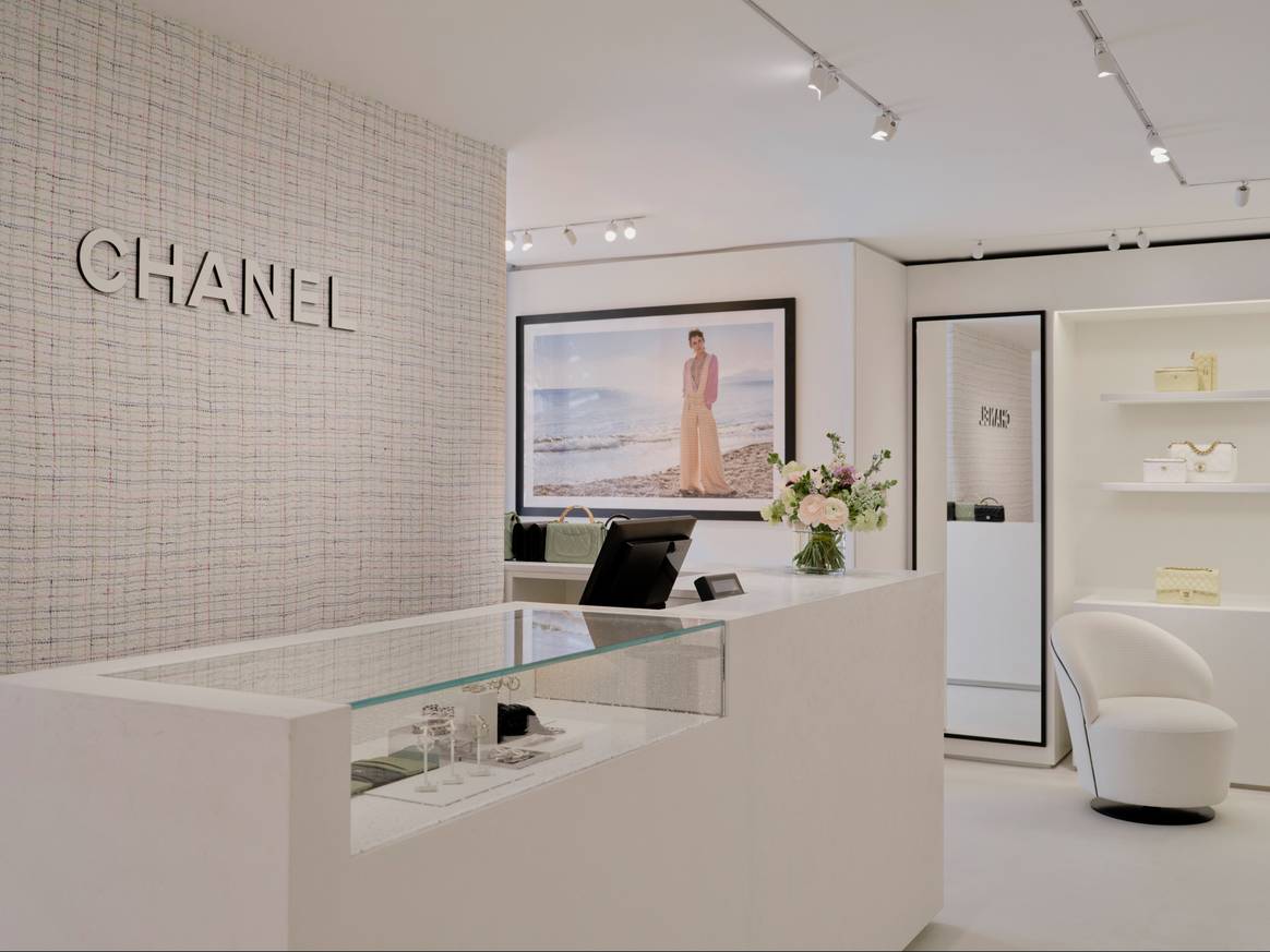 Boutique Chanel à Capri. Crédit photo : Chanel