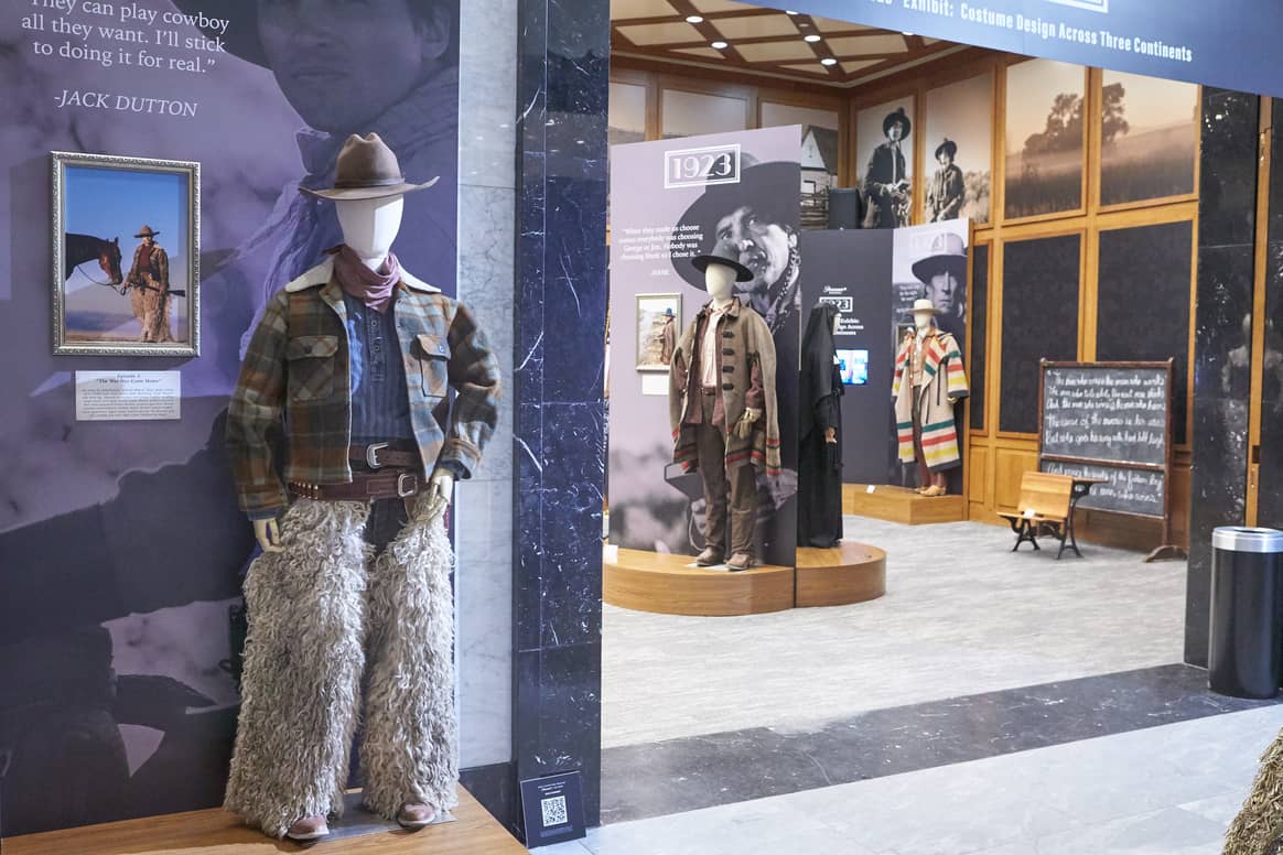 Image: The Paley Center; The ‘1923’ Exhibit: Costume Design Across Three Continents