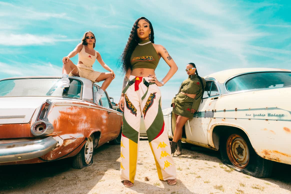 Image: PrettyLittleThing x Kappa collection