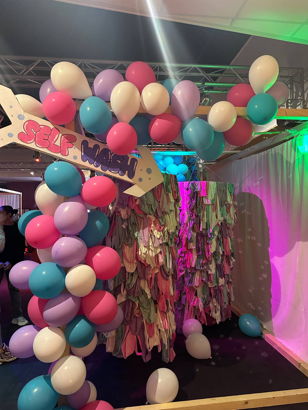 One of the stands at the TMO Trend Expo 2023. Image courtesy of the school.