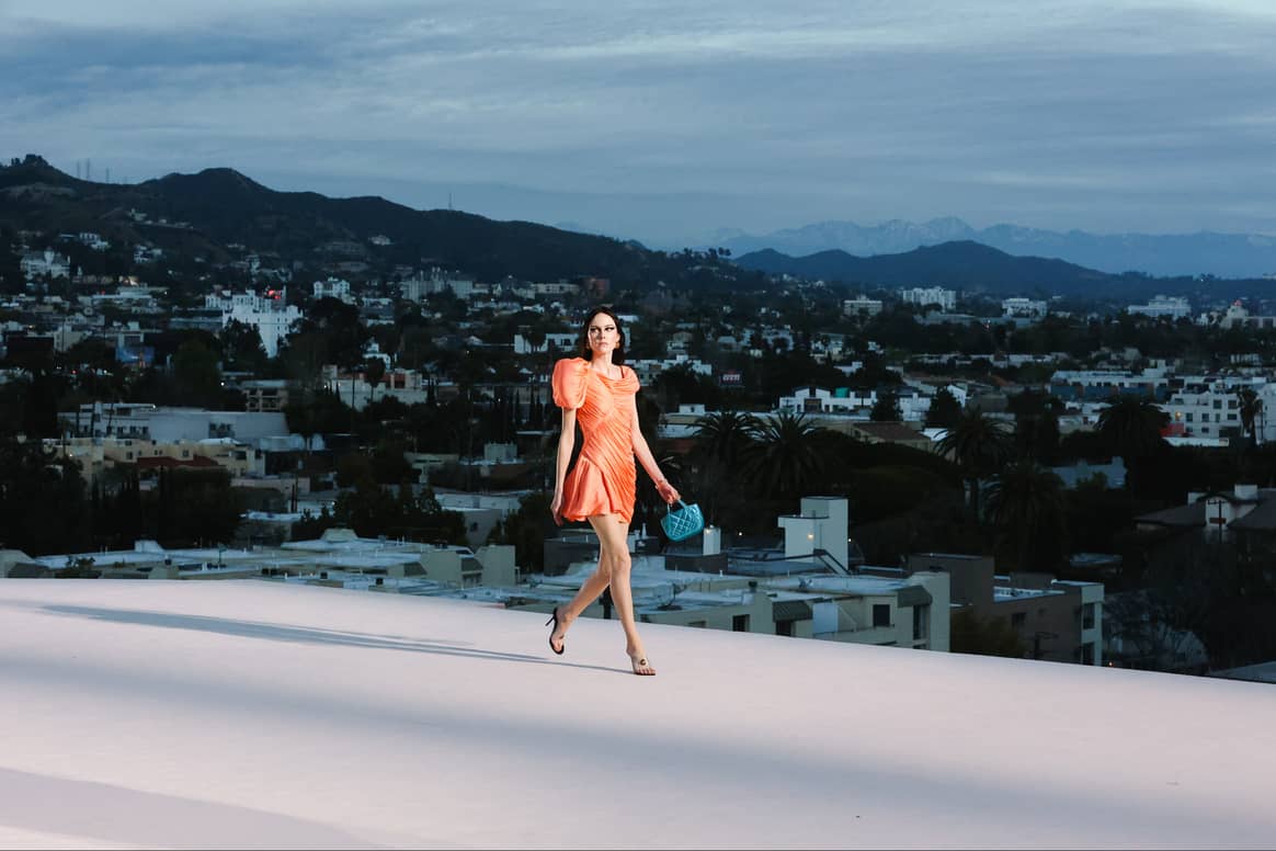 Versace Fall/Winter 2023 in Hollywood. Foto: Spotlight Launchmetrics