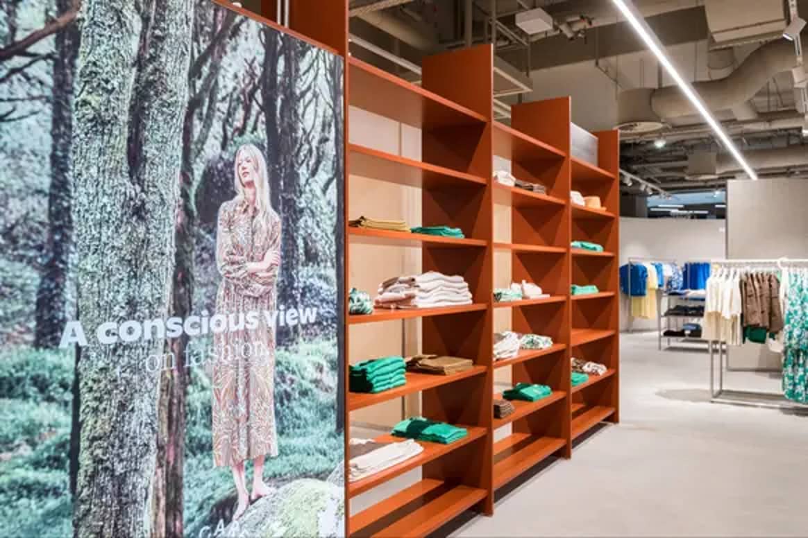 Il nuovo conscious fashion store a Düsseldorf. Immagine: Peek & Cloppenburg Kg Düsseldorf