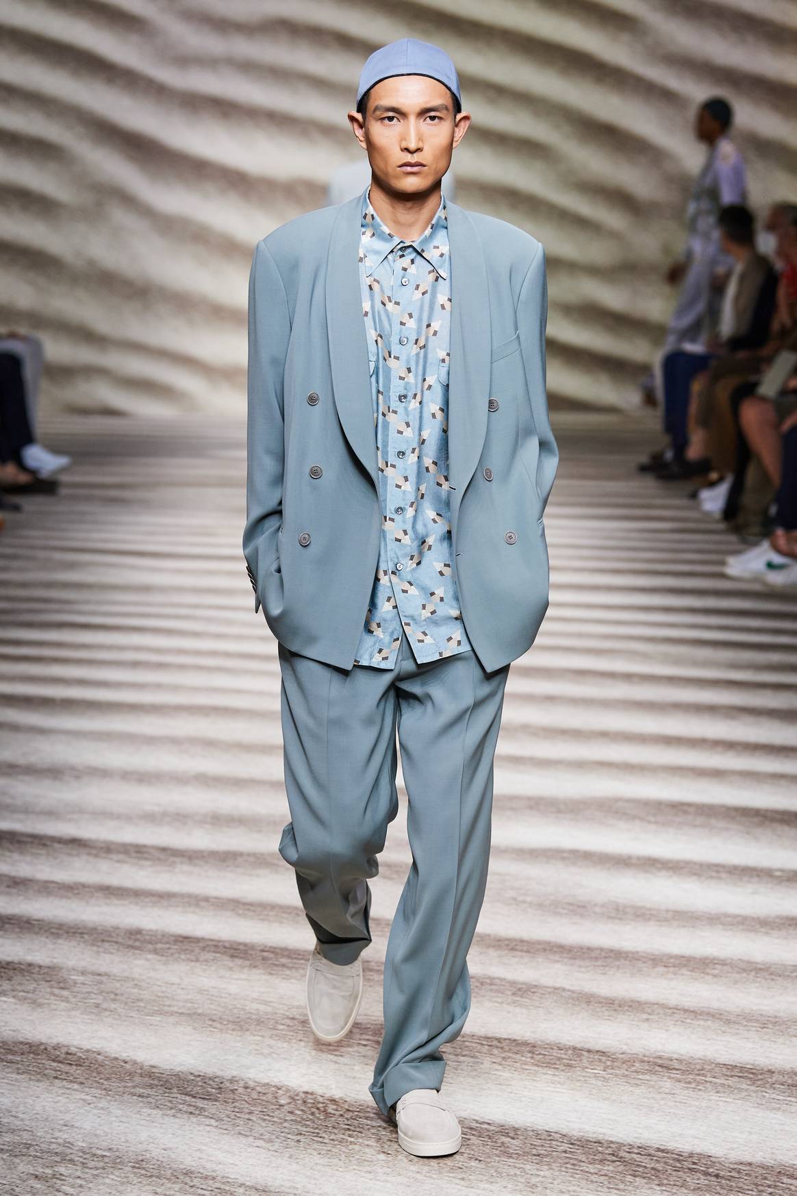 Louis Vuitton spring 2021 menswear is classic men's tailoring with