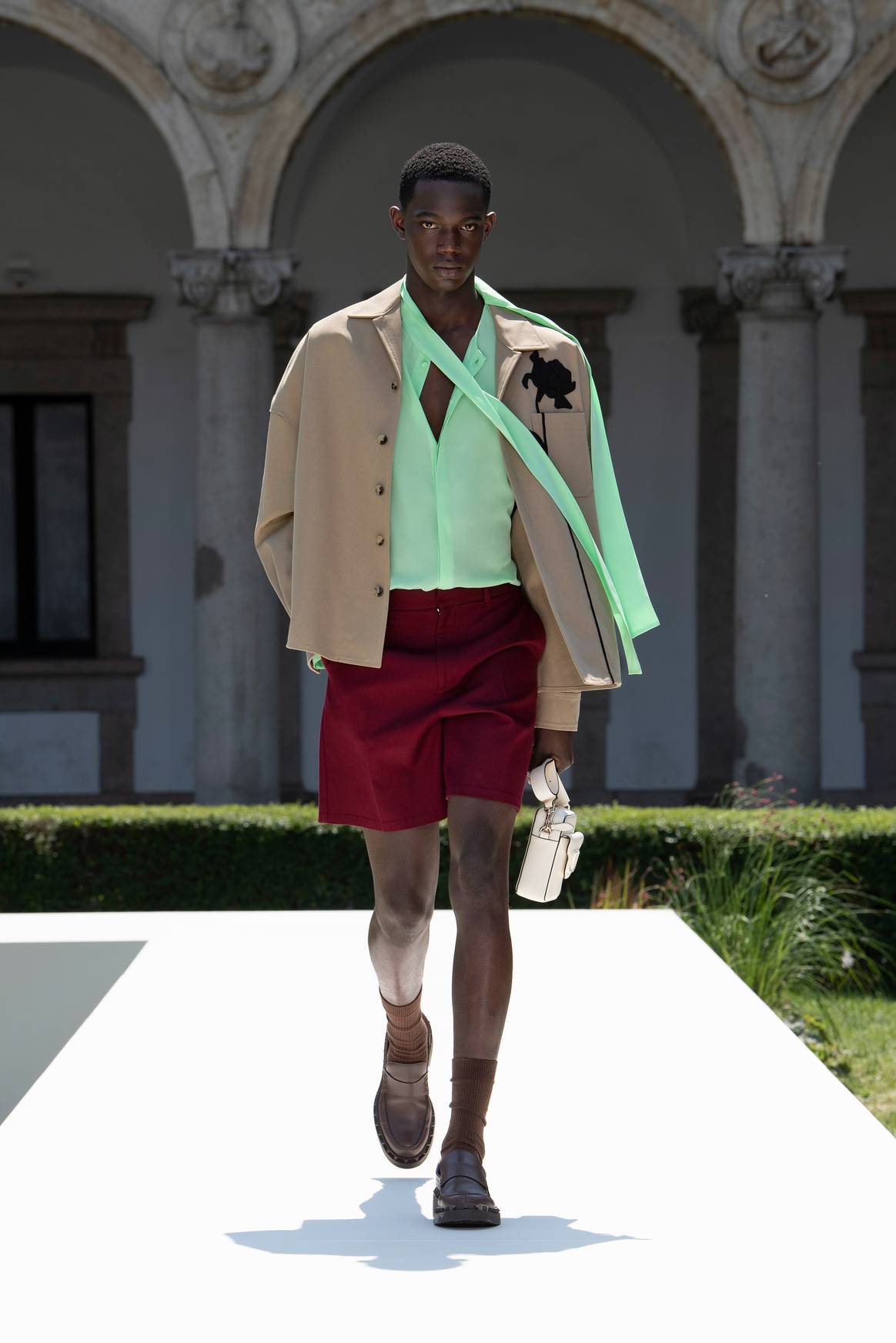 Valentino as it coed for Milan fashion week
