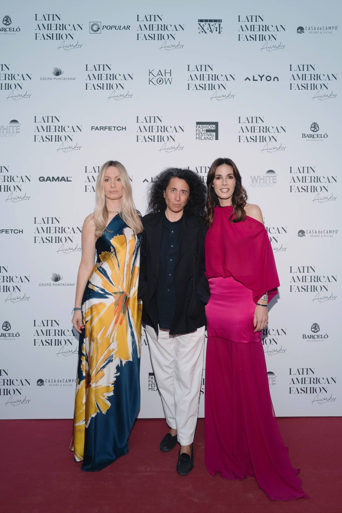 Créditos: Latin American Fashion Awards - Constanza Etro, Sara Sozzani Maino y Silvia Argüello