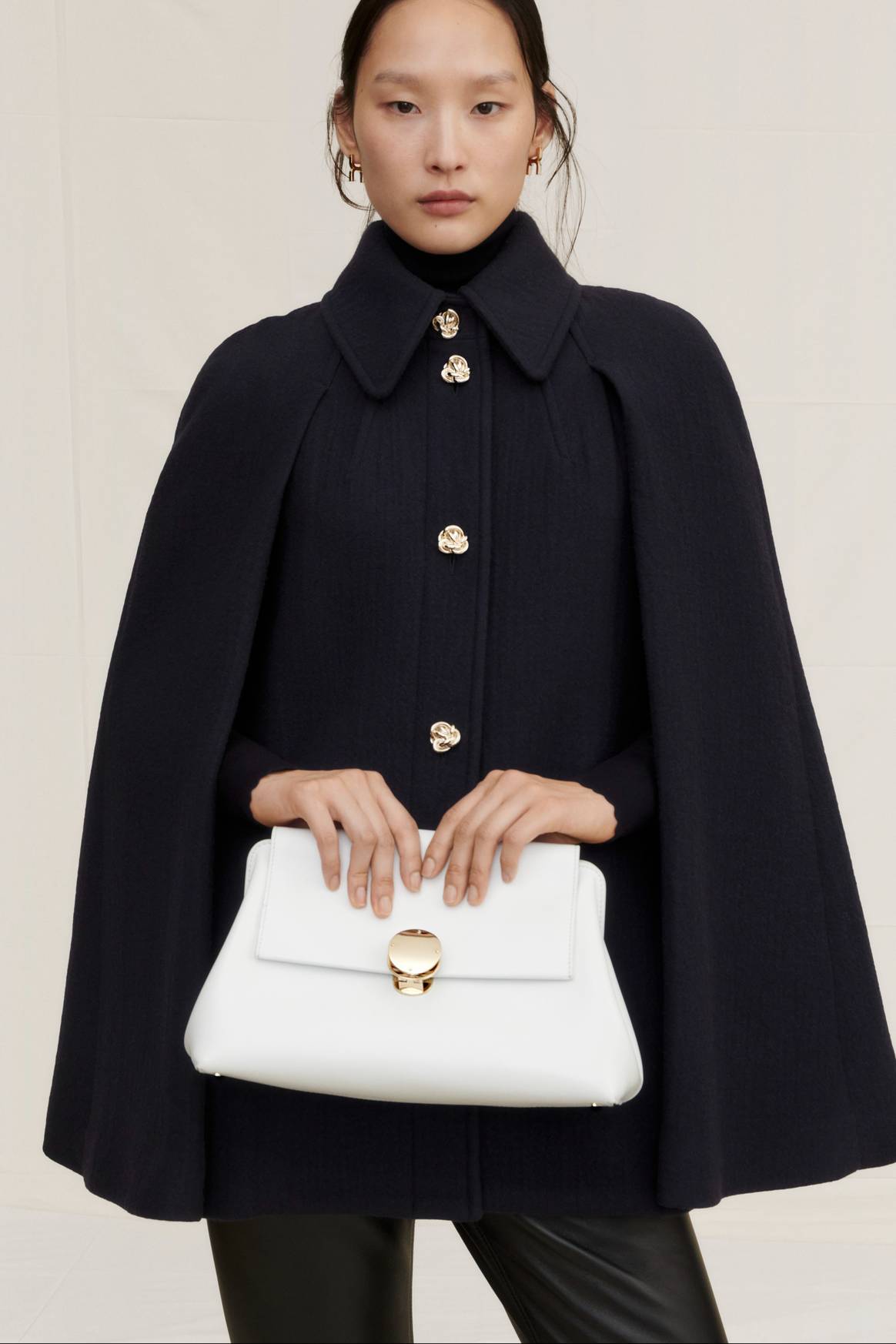 Chloé Resort 24 navy cape 