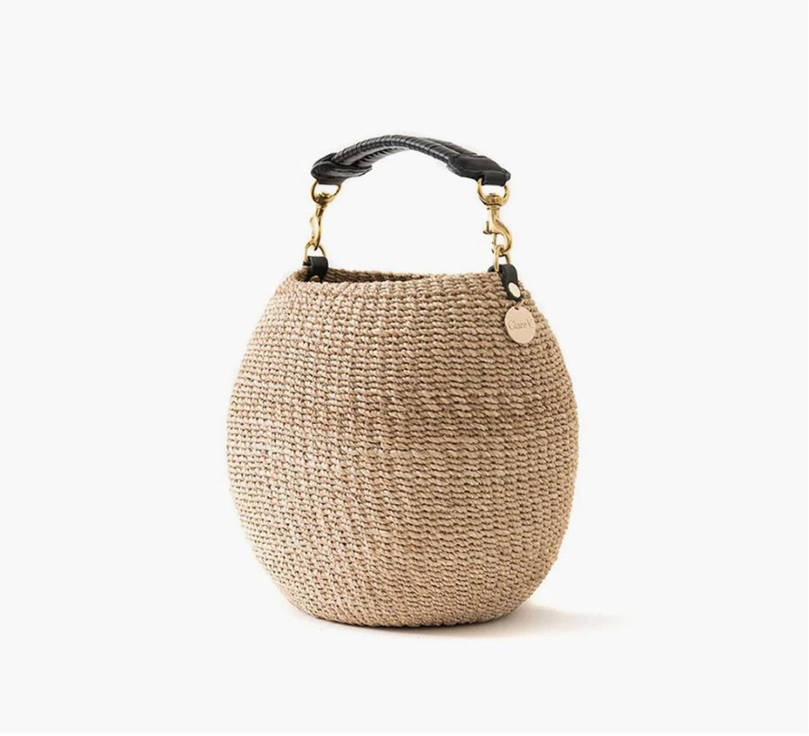 Clare V. The ‘Pot de Miel’ basket bag 