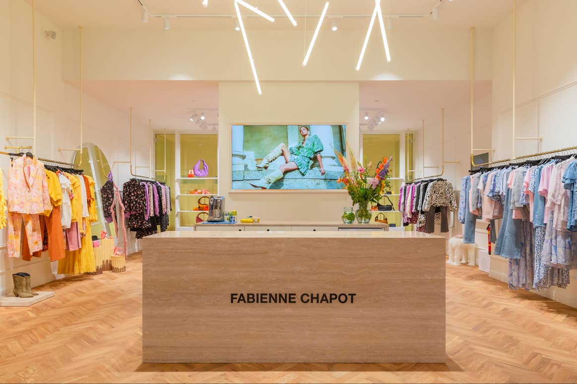 Credits: Fabienne Chapot brand store in the Mall of the Netherlands. Property Fabienne Chapot.